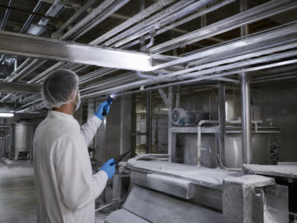 explosion risks in food processing